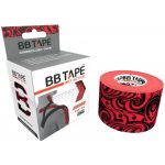 BB Tape Kineziologický tejp s designem tetování červená 5 m x 5 cm – Zboží Dáma