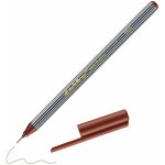Edding 55 fineliner hnědá – Zboží Mobilmania