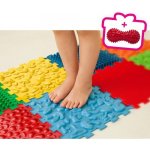 Ortek "Masážní ortopedická podložka Puzzle Mix" 8 modulů – Zboží Dáma