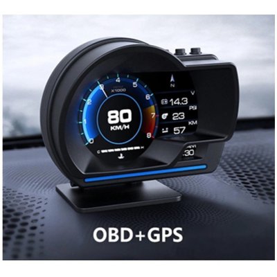 Palubní DISPLEJ SPORT LCD, OBDII, FULL + GPS | Zboží Auto