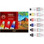 Koh-i-noor akrylové barvy 6 ks x 16 ml 162701 – Sleviste.cz