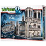 Wrebbit 3D puzzle Katedrála Notre-Dame 830 ks – Zboží Mobilmania