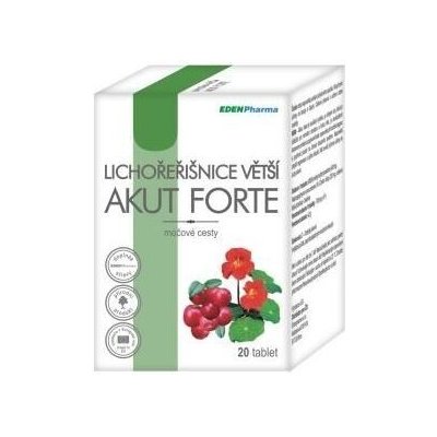 EdenPharma Akut Forte Lichořeřišnice větší 20 tablet