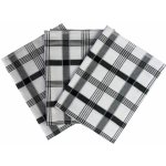 Sleep-well Káro 50x70 cm černé 3 ks – Hledejceny.cz