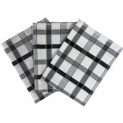 Sleep-well Káro 50x70 cm černé 3 ks – Hledejceny.cz