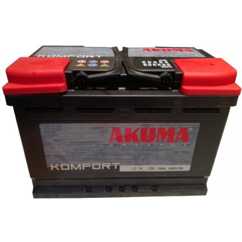 Akuma Komfort 12V 74Ah 640A L3 74