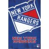 Plakát Trends NHL Plakát New York Rangers Team Logo Cut