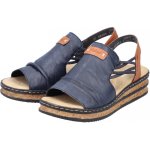 Rieker 62962-14 MODRÁ – Zboží Dáma