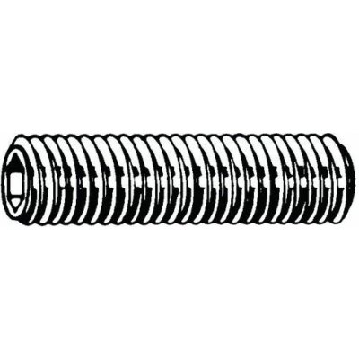 Stavěcí šroub s vnitřním šestihranem a plochým koncem DIN 913 Nerezocel A2 Pravý M3X10 – Hledejceny.cz