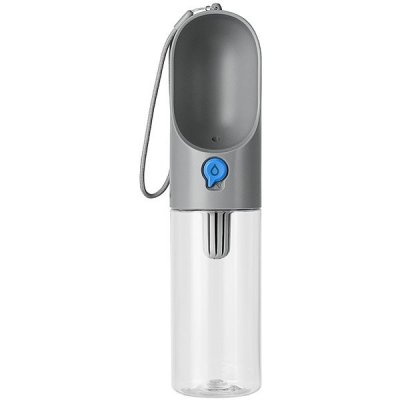 Petkit One Touch cestovní láhev s filtrem šedá 400 ml – Zboží Mobilmania