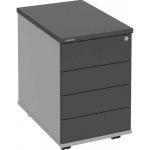Hobis K 34 C PTO P 4 zásuvky léta podél 60 cm šedá antracit – Hledejceny.cz