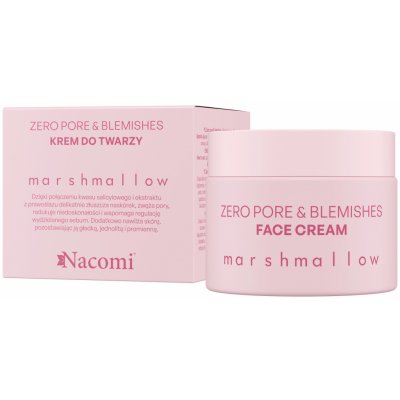Nacomi Zero Pore Blemishes Marshmallow krém na obličej 40 ml – Zboží Dáma