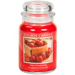 Village Candle Fresh Strawberries 602 g