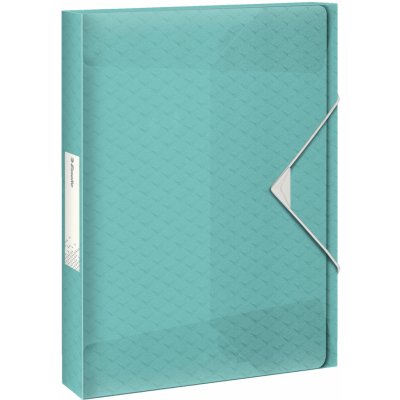 Esselte Box na spisy s gumičkou Colour'Ice, modrá, 40 mm, PP, A4 – Zboží Mobilmania