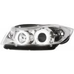 BMW E90 - Přední světla Angel Eyes CCFL - Chromové