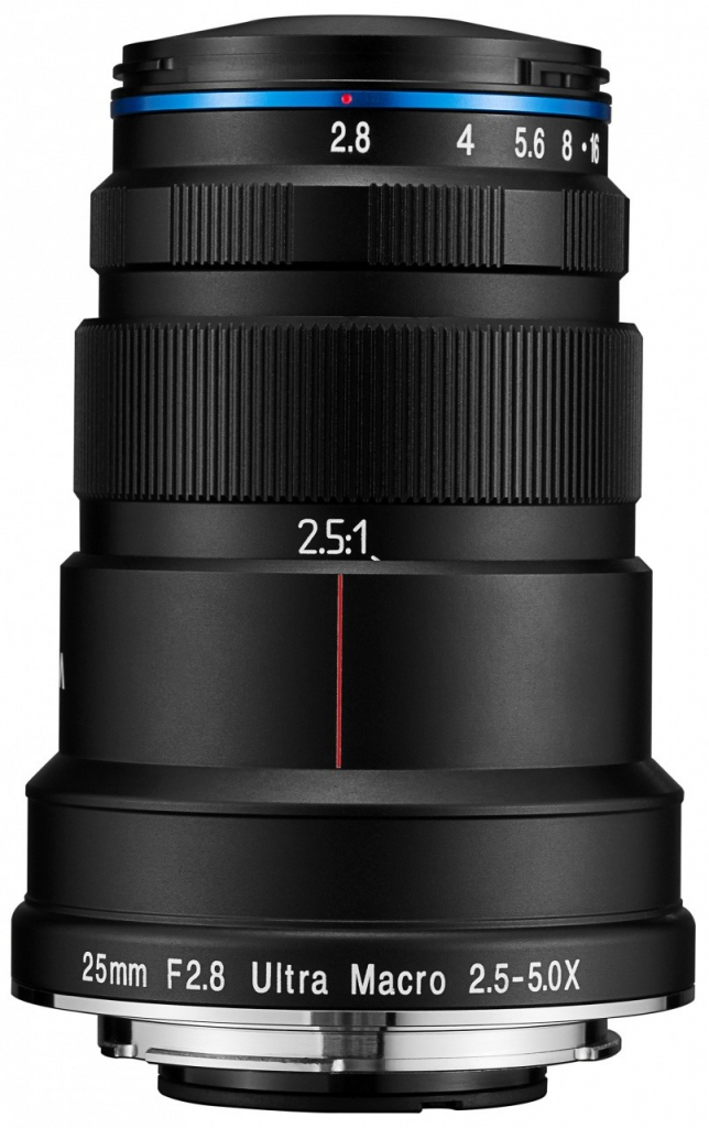 Laowa 25mm f/2.8 2,5-5X Ultra Macro Canon EF