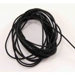 Klobouková kulatá pruženka - černá - průměr 0,14 cm – Zboží Dáma