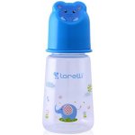 Lorelli kojenecká lahvička s víkem ve tvaru zvířete blue 125 ml – Zboží Dáma