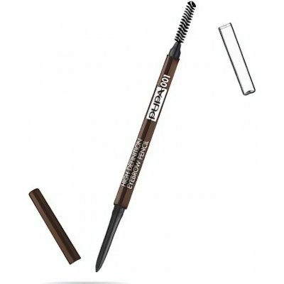 Pupa High Definition Eyebrow Pencil Automatická tužka na obočí s hřebínkem 004 Extra Dark 0,9 g – Hledejceny.cz