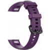 Řemínek k chytrému náramku BStrap Silicone Line pro Honor Band 4, purple STRHU0294