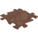 MUFFIK MFK-004-2-1-12 Ortopedická podložka Ježek tvrdý Hnědá – Zboží Dáma