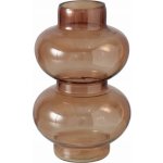 Boltze Skleněná váza MELUA, 20 cm, růžová – Hledejceny.cz