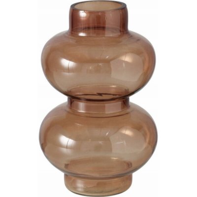 Boltze Skleněná váza MELUA, 20 cm, růžová – Hledejceny.cz
