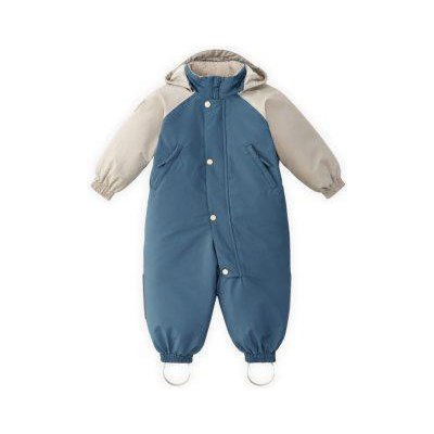 Leokid Zimní kombinéza Color Block Salt Blue – Zboží Mobilmania
