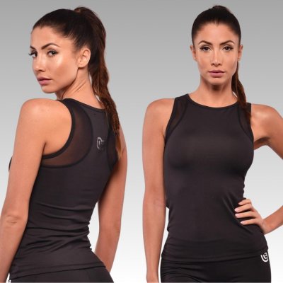 NDN Dámske fitness tílko ALICE X026 černá – Zboží Mobilmania