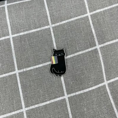 Pinarna Černá kočička s duhovou vlajkou – Zboží Mobilmania