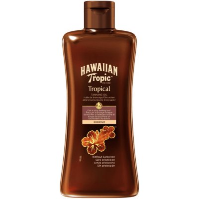Hawaiian Tropic Tropical Tanning Oil olej pro dlouhotrvající opálení 200 ml – Zboží Dáma