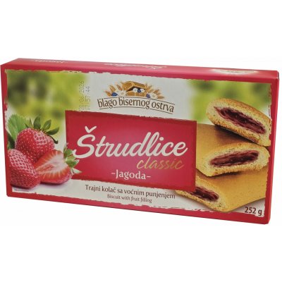 Žitoprerada DM Štrúdličky jahoda 252 g – Zboží Dáma