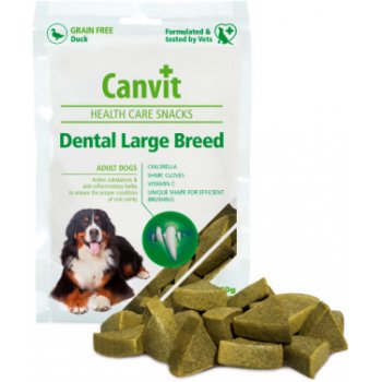 Canvit Snacks Dental Large Breed-Duck 250 g