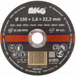 Magg Řezný kotouč 150 x 1,6 x 22,2 mm RK15016 – Hledejceny.cz
