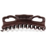 Maxi skřipec barevný Barva: hnědá – Zboží Dáma