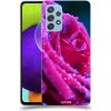 Pouzdro a kryt na mobilní telefon Samsung Pouzdro ACOVER Samsung Galaxy A52 A525F s motivem Rose