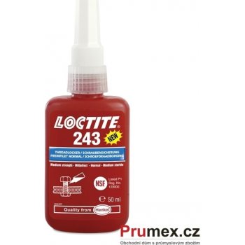 LOCTITE 243 zajišťovač šroubů 50g