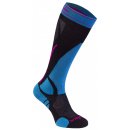 Bridgedale Podkolenky ski Lightweight Women's black/blue