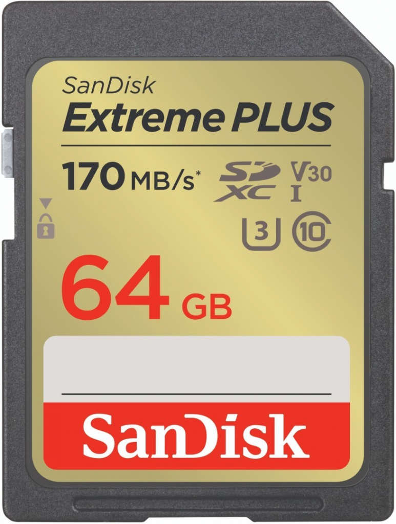 SanDisk SDXC UHS-I U3 64 GB SDSDXW2-064G-GNCIN