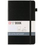 Sakura Krémově bílý skicák čtverečkovaný Black 13x21cm 140g – Hledejceny.cz