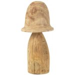 Přírodní dřevěná dekorace houba Mushroom XL - Ø 35*70 cm - J-Line by Jolipa – Hledejceny.cz