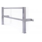 FITHAM Nerezové venkovní s hrazdou 240x80 cm – Zboží Dáma