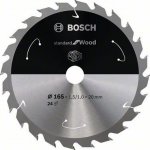 Bosch Pilový kotouč Standard for Wood pro akumulátorové pily 165 × 1,5/1 × 20 T24 2608837685 – Zbozi.Blesk.cz