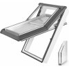 Střešní okno SKYLIGHT PLUS TERMO Bílá, Šedá RAL 7043, 94x118 cm