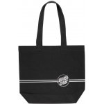 Santa Cruz taška přes rameno Opus Dot Stripe Tote Bag Black/Unbleached Cotton BLACK UNBLEACHED CO – Zboží Mobilmania