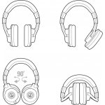 Audio-Technica ATH-M40x – Zbozi.Blesk.cz