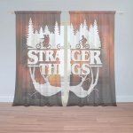 Záclony Stranger Things Glow: 2ks 150x250cm – Hledejceny.cz