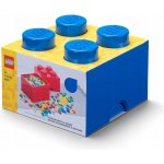 LEGO® úložný box 25 x 25 x 18 cm modrá – Zboží Dáma