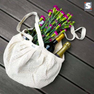 Tierra Verde Síťovka hustá z ORGANIC bavlny s dlouhým uchem natural – Zboží Mobilmania