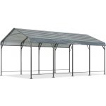 Garden Point Kovový přístřešek pro auto Texas 3,6 x 6 m antracitový